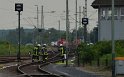 Kesselwagen undicht Gueterbahnhof Koeln Kalk Nord P034